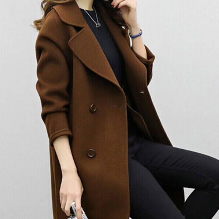 Geovari | Tailored Longline Wool Coat