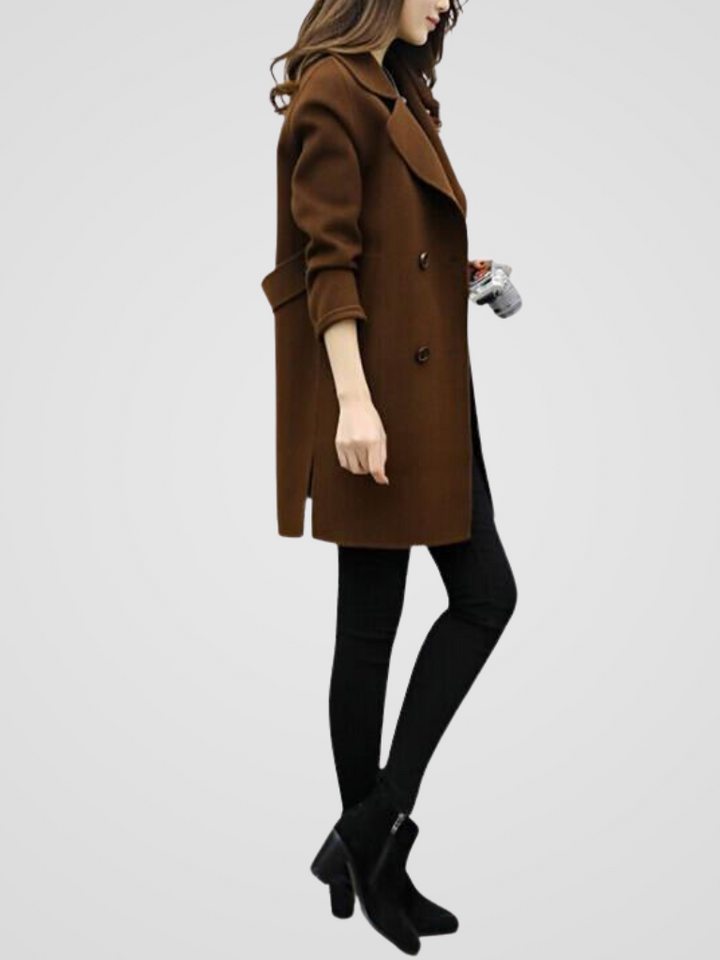 Geovari | Tailored Longline Wool Coat