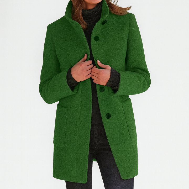 Geovari | Women's High-Collar Coat