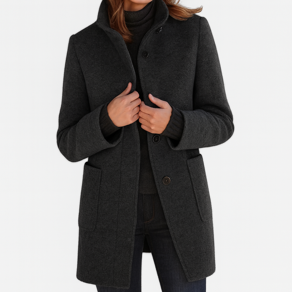 Geovari | Women's High-Collar Coat