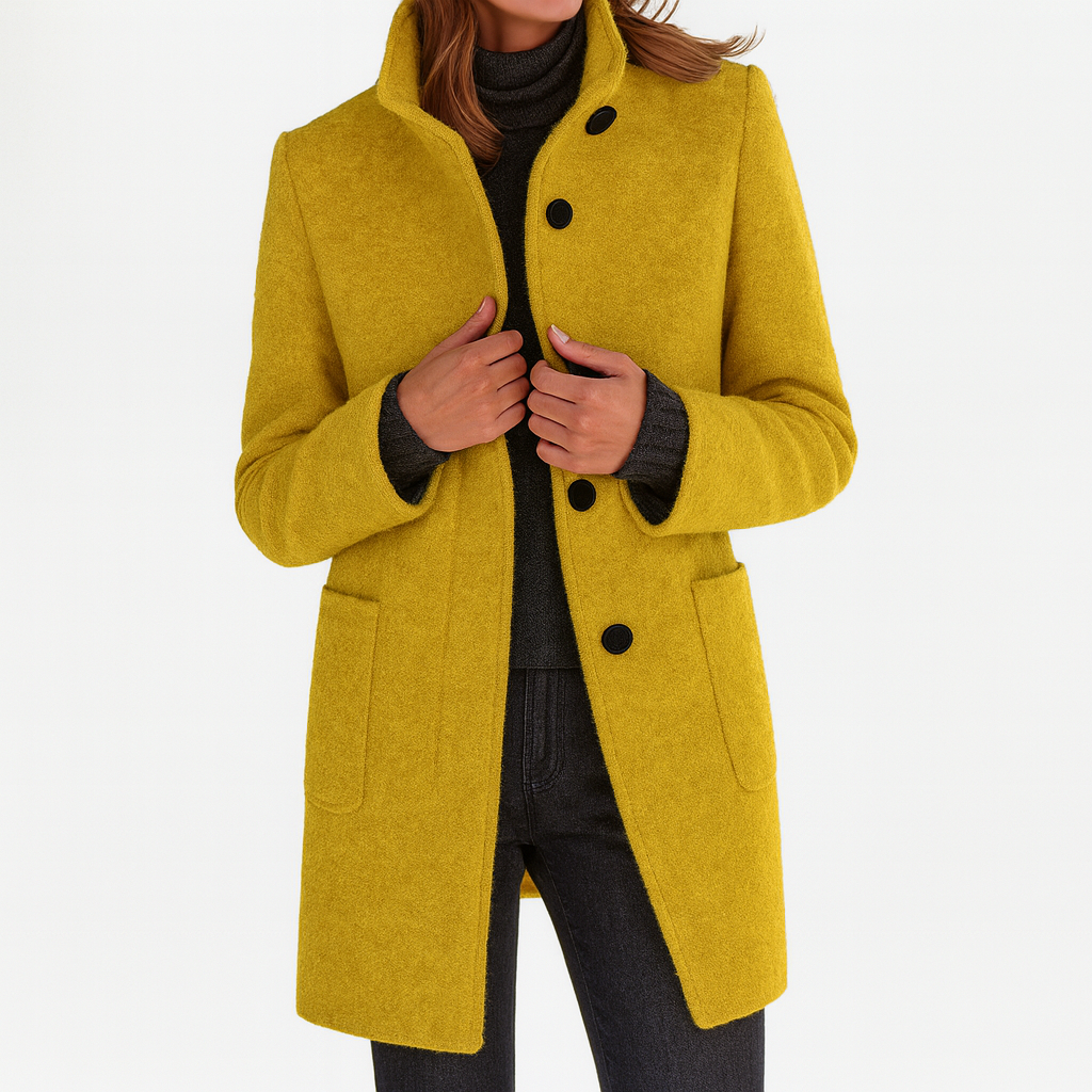 Geovari | Women's High-Collar Coat