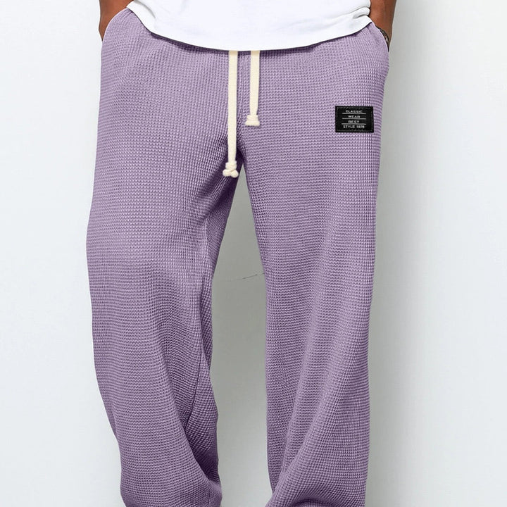 Geovari | Textured Joggers