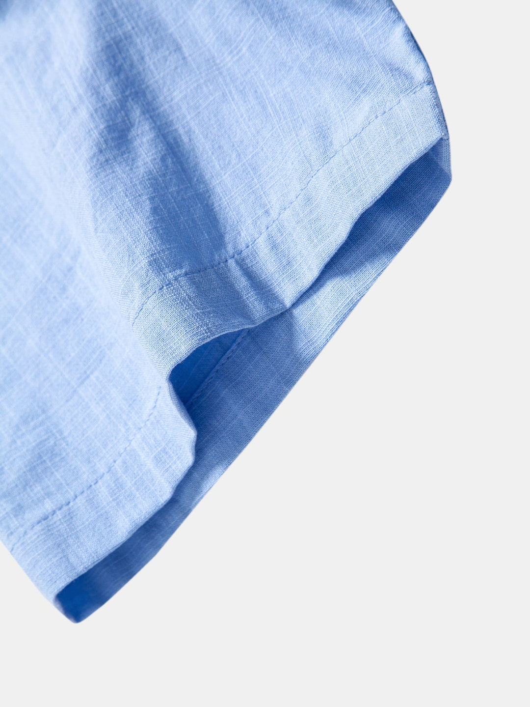 Geovari | Short Sleeve Linen-Look Shirt & Slim Tapered Trousers