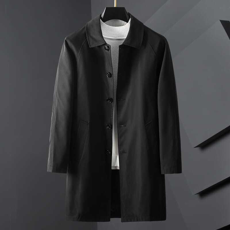 Geovari | Elegant Men's Trench Coat