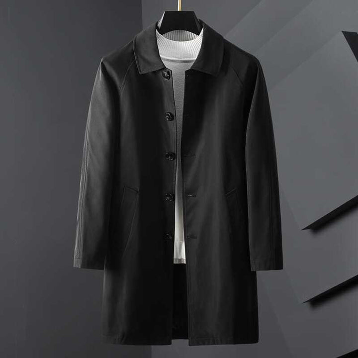 Geovari | Elegant Men's Trench Coat