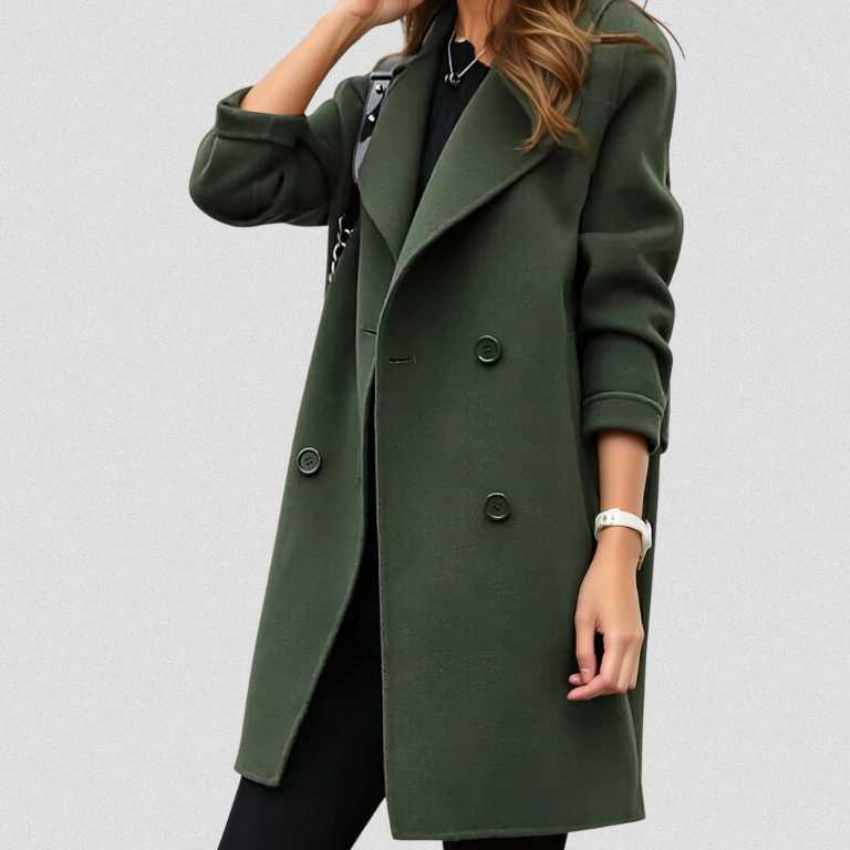Geovari | Tailored Longline Wool Coat