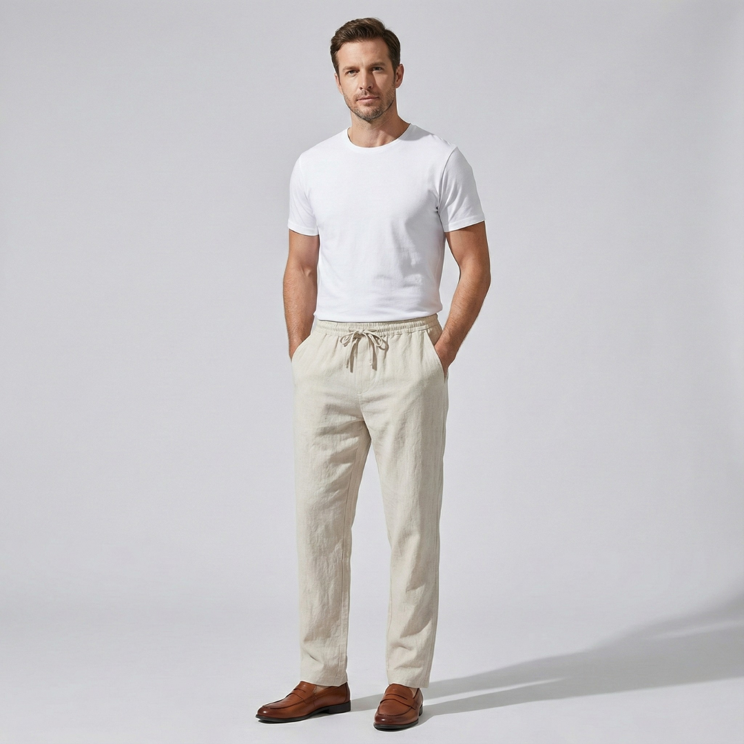 Geovari | Linen Trousers