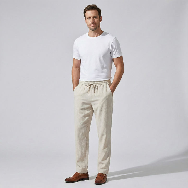 Geovari | Linen Trousers