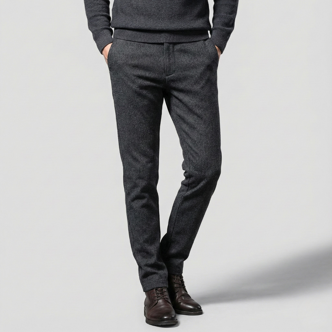 Geovari | Slim Fit Trousers