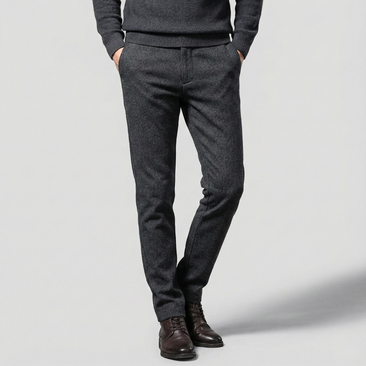 Geovari | Slim Fit Trousers