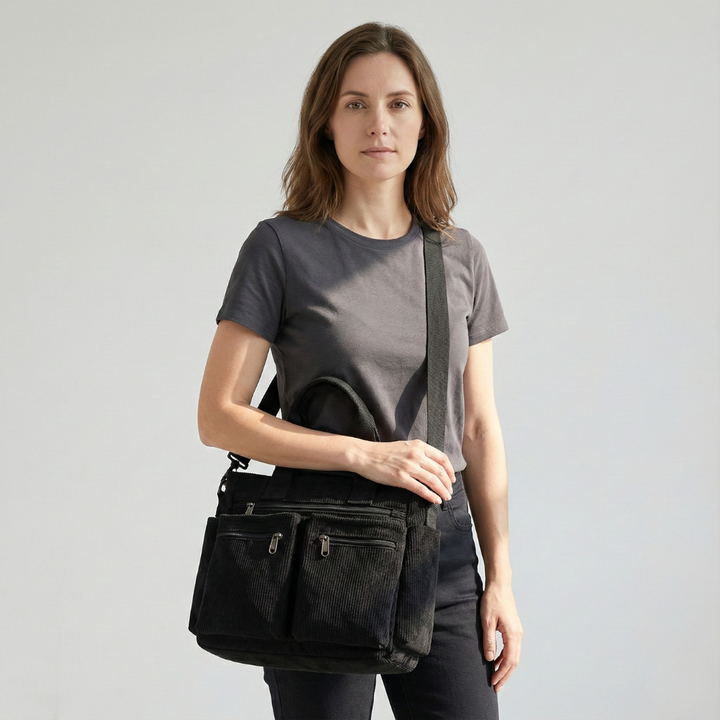 Geovari | Women’s Corduroy Shoulder Bag