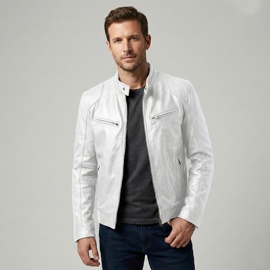Geovari | Leather Jacket