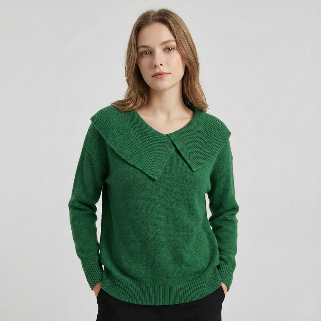 Geovari | Cosy Jumper with Soft Collar