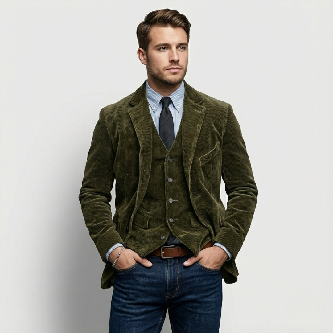 Geovari | Vintage Jacket and Waistcoat