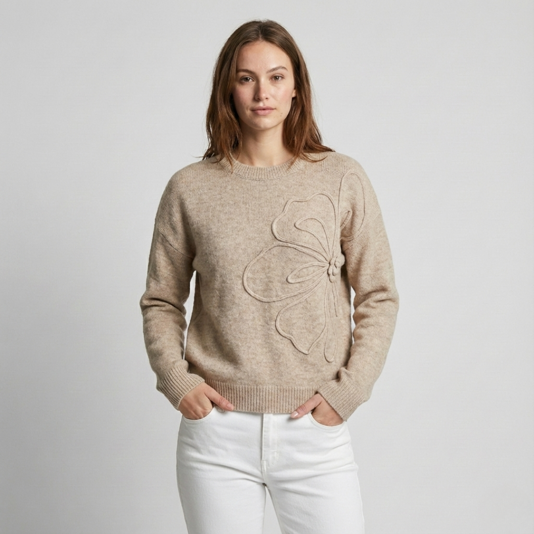 Geovari | Floral Line Jumper