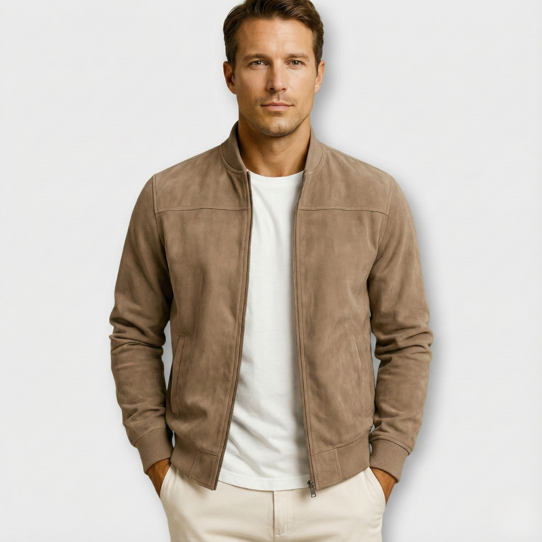 Geovari | Men's Suede Jacket
