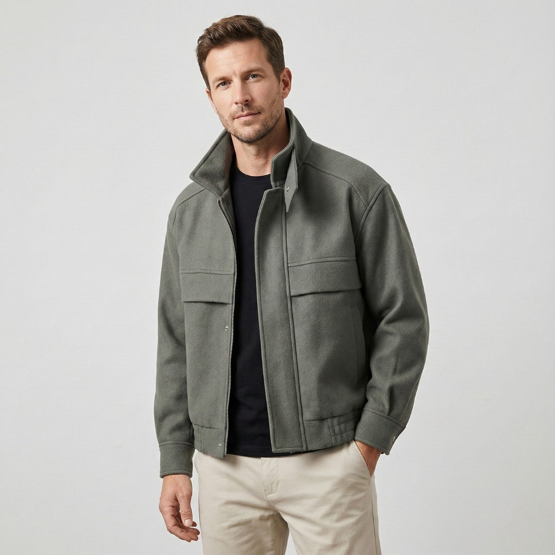 Geovari | Elegant Woollen Jacket