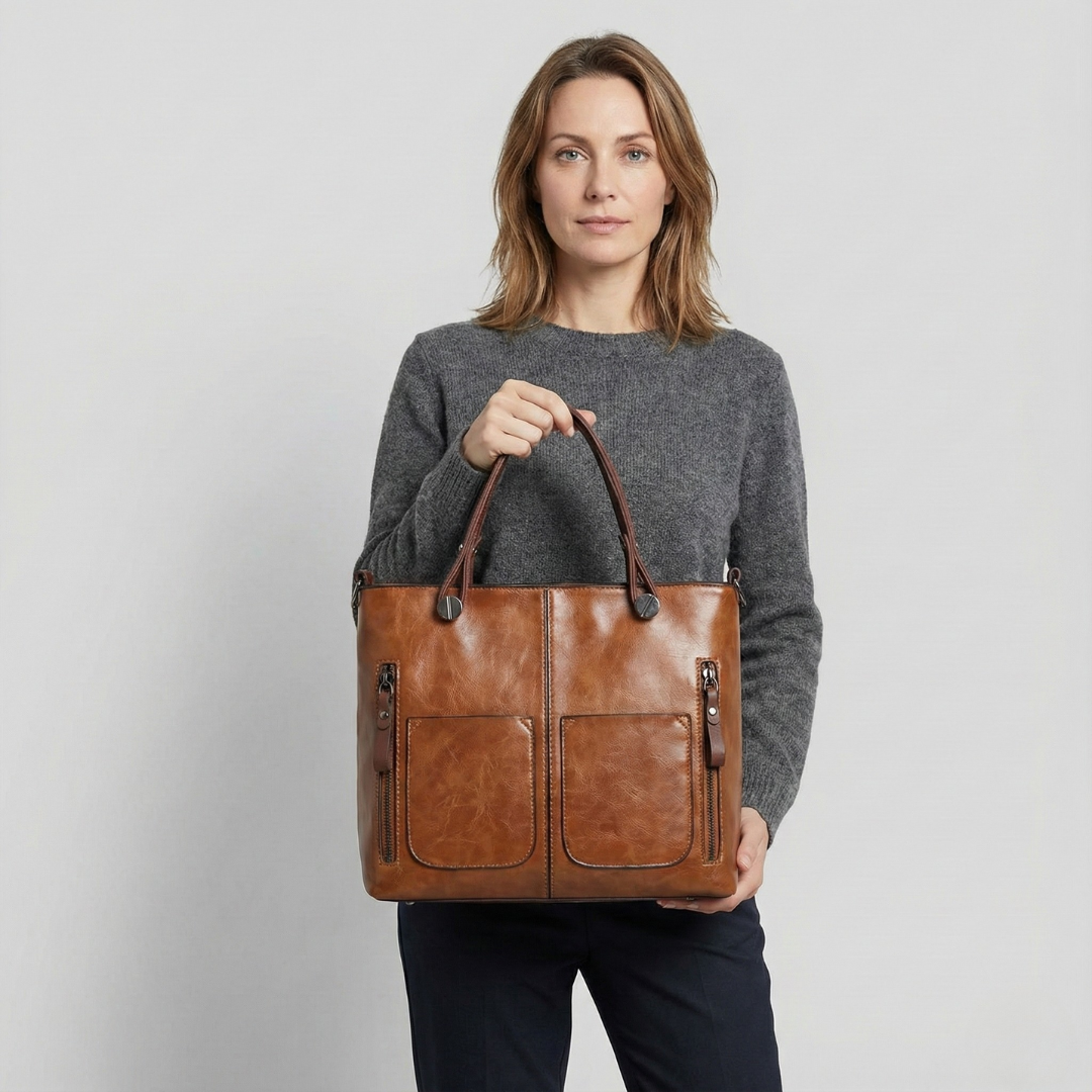 Geovari | Stylish Leather Handbag