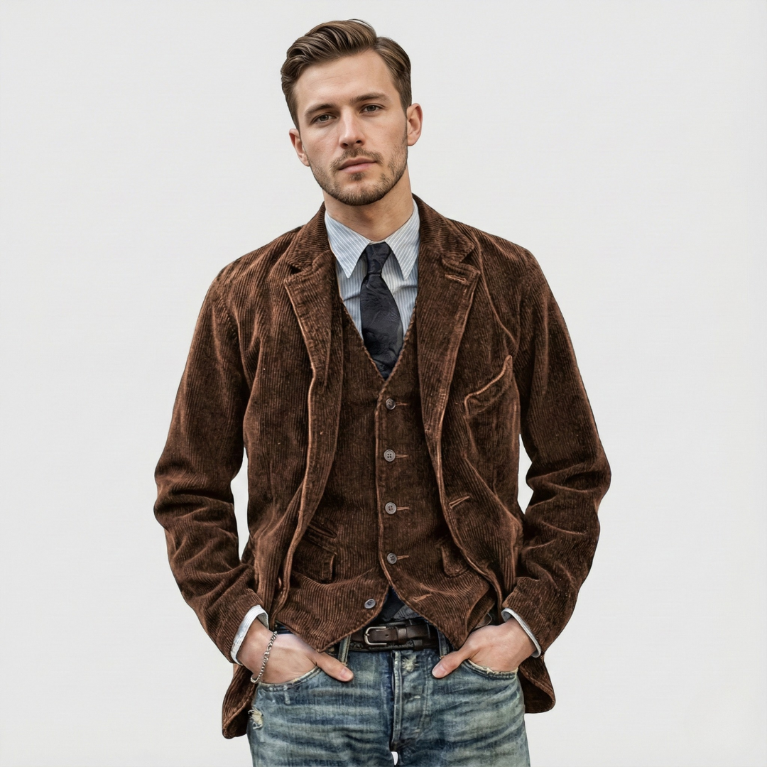 Geovari | Vintage Jacket and Waistcoat