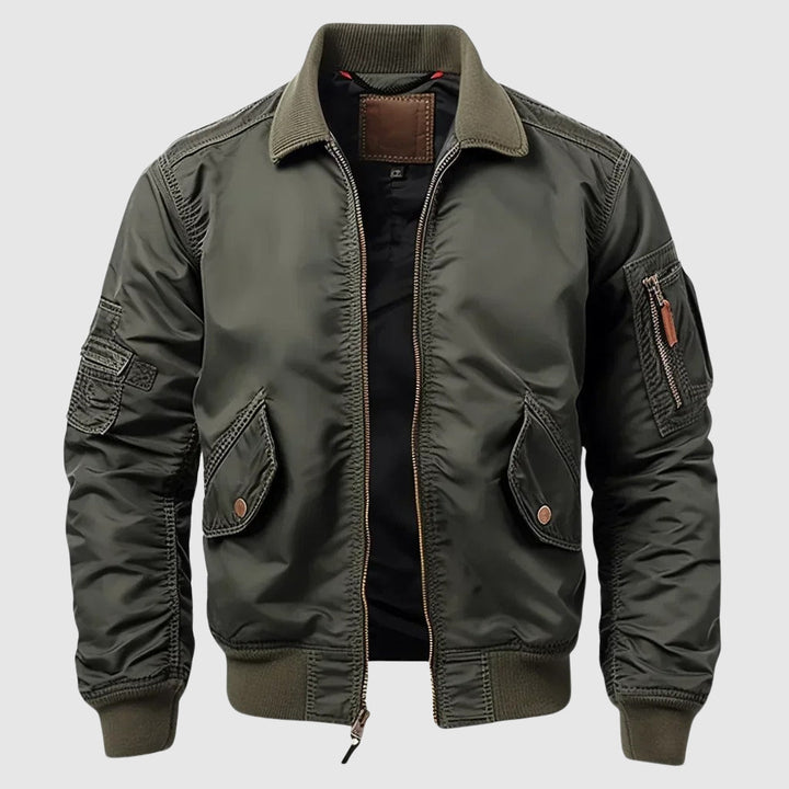 Geovari | Men's Pilot-Style Bomber Jacket