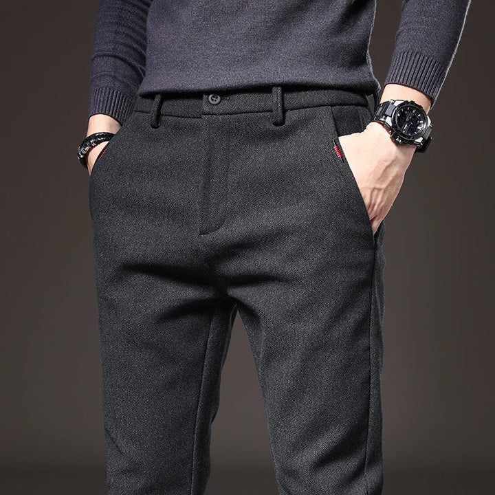 Geovari | Slim Fit Trousers