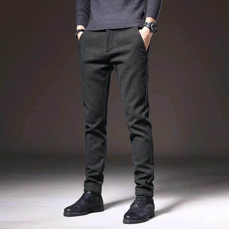 Geovari | Slim Fit Trousers