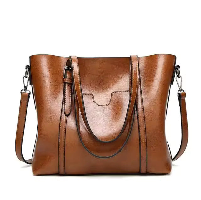 Geovari | Sleek Leather Shoulder Bag