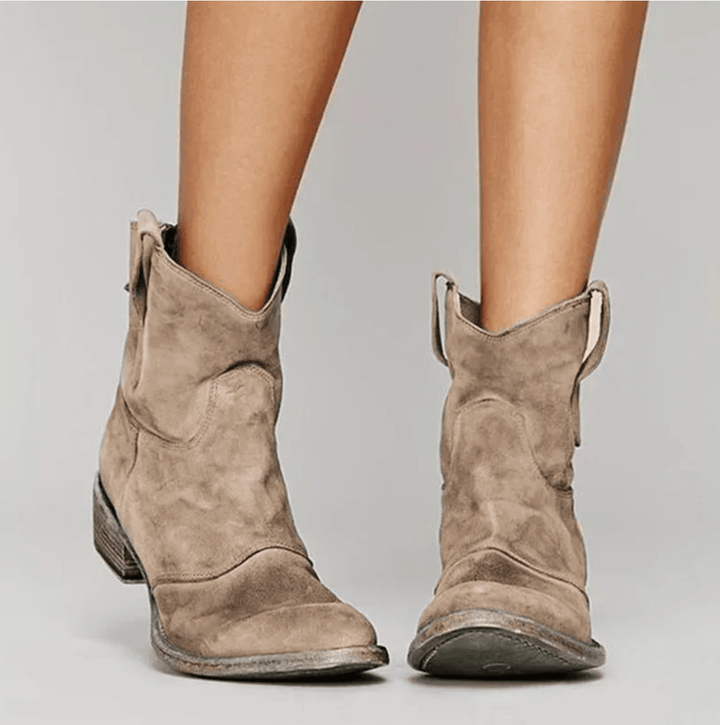 Geovari | Orthopaedic Suede Ankle Boots
