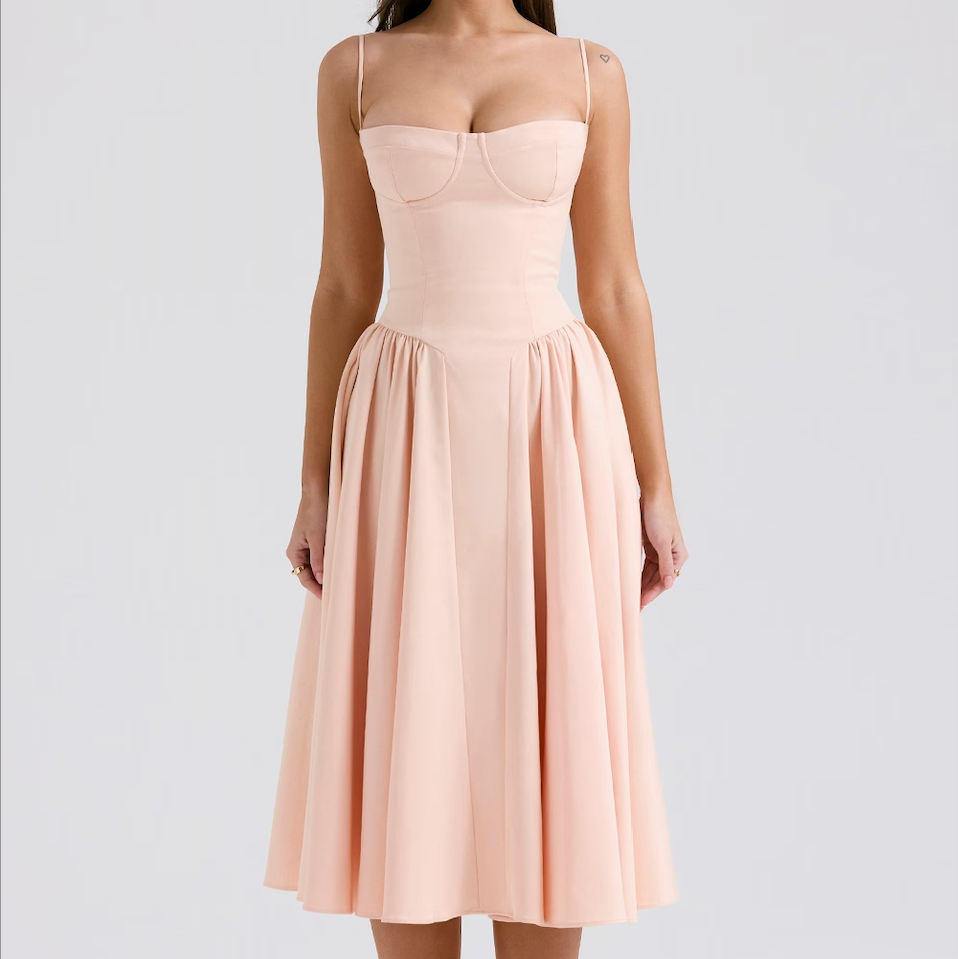 Geovari | Crisp Structured Dress