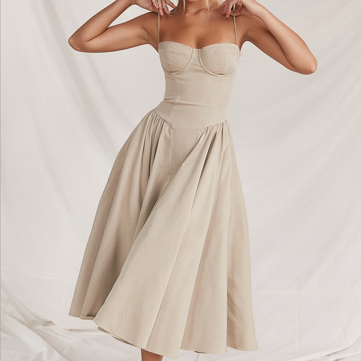 Geovari | Crisp Structured Dress