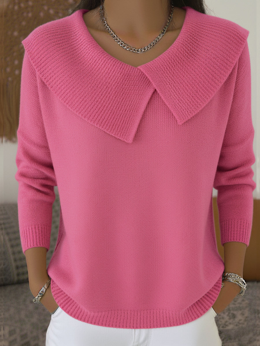 Geovari | Cosy Jumper with Soft Collar