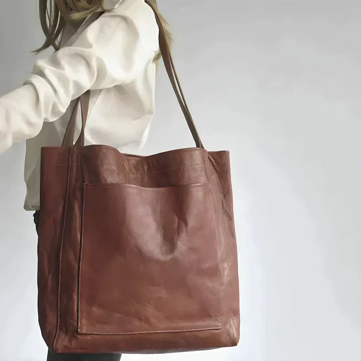 Geovari | Classic Leather Tote