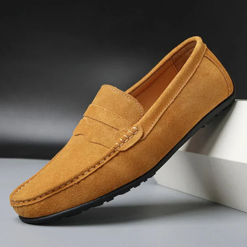 Geovari | Verona Suede Loafers