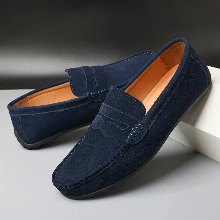Geovari | Verona Suede Loafers