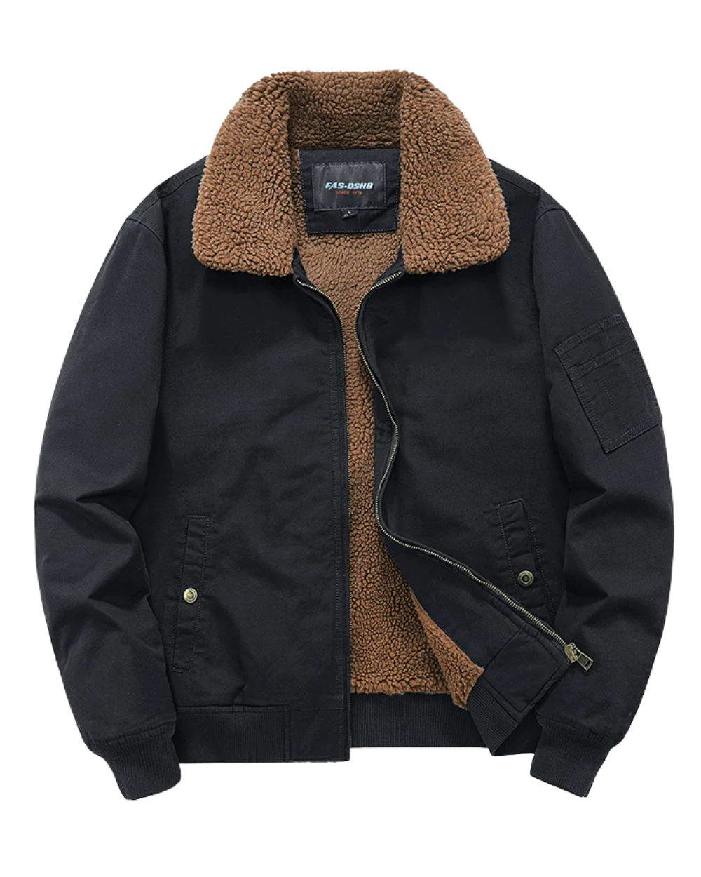 Geovari | Elegant Bomber-Style Parka Jacket